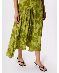 Whistles Women's Floral Asymmetric Dress