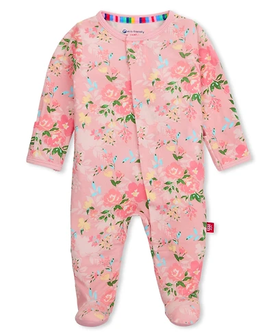 Magnetic Me Baby Girls' Ainslee Footie Long-Sleeve Coverall