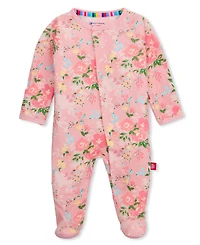 Magnetic Me Baby Girls' Ainslee Footie Long-Sleeve Coverall