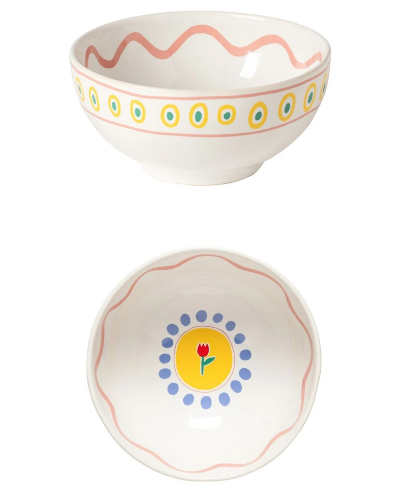 Costa Nova Summer Bliss Pasta Bowls, Set of 4