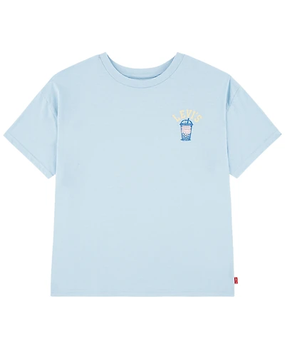 Levi's Girls' 7-16 Boba Oversized Crewneck T-Shirt