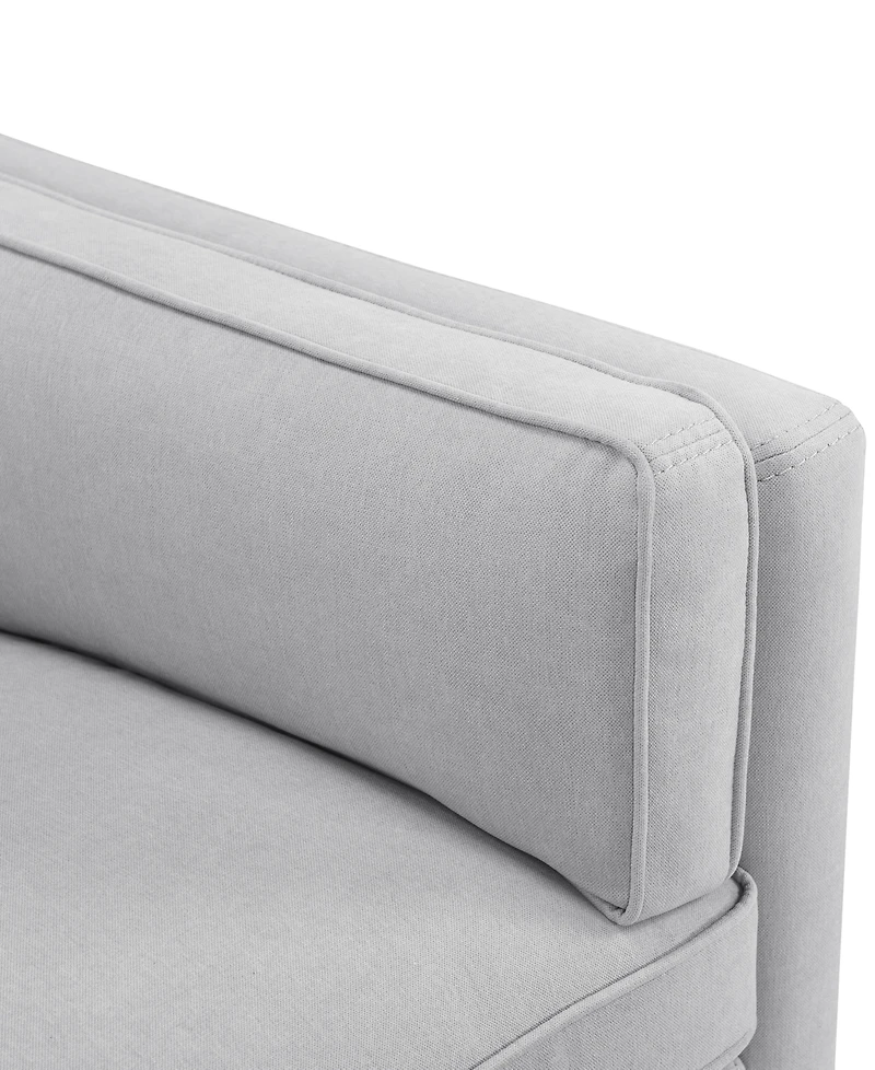 Virton 87" Fabric Track Arm Sofa