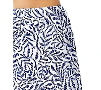 Island Escape Women's Nylon-Blend Poolside Skirtini Swim Bottoms, Macy's Exclusive