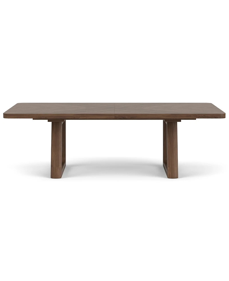 Amelie Rectangular 7-Piece Wood Dining Set (Table and 6 Wood Chairs)