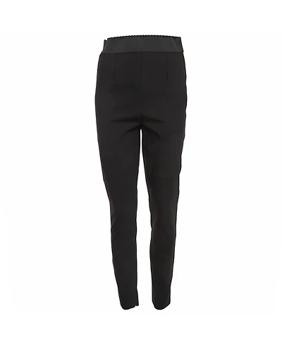 Pre-Owned Dolce & Gabbana Women's Crepe Skinny Trousers