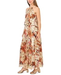 Msk Women's Printed Maxi Dress