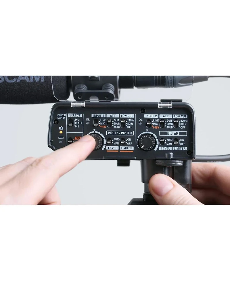 Tascam Ca-XLR2d-f XLR Microphone Adapter Kit for Fujifilm Cameras