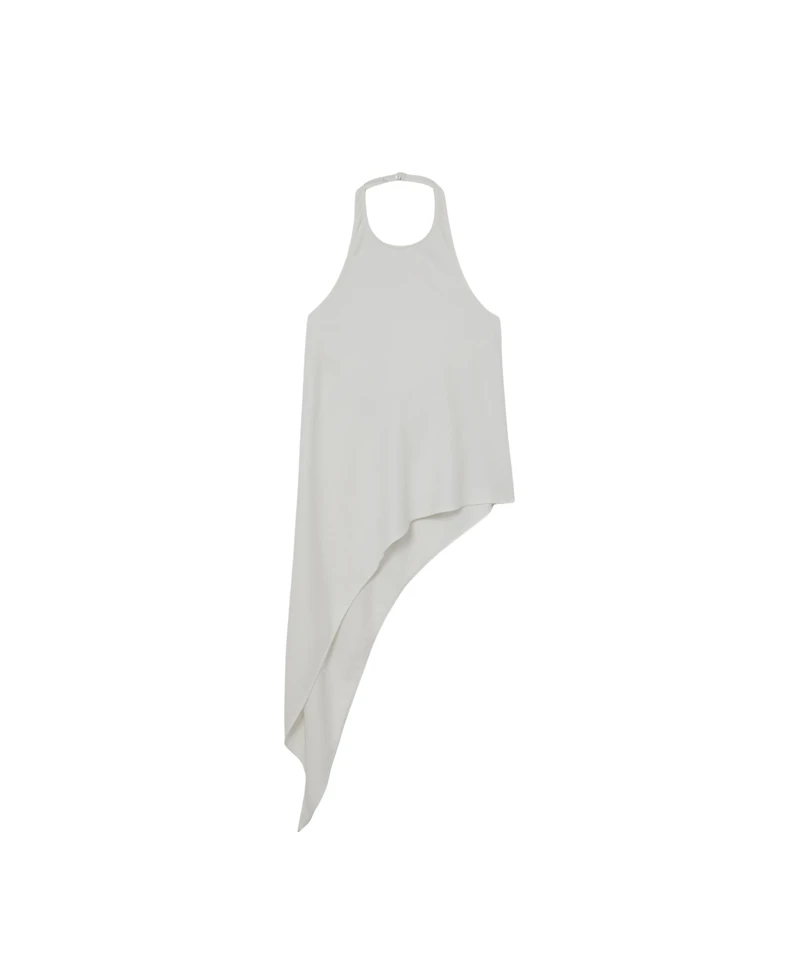 Reiss Women's Asymmetric Draped Halterneck Top