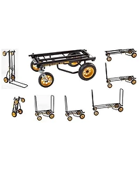 Rock N Roller Multi-Cart R12 All Terrain Transporter with Molded Rear Wheels, Load Capacity 500 lbs/32 cu. ft