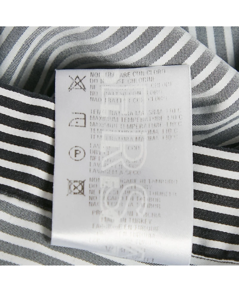 Pre-Owned Versace Men's Collection Striped Cotton City Shirt