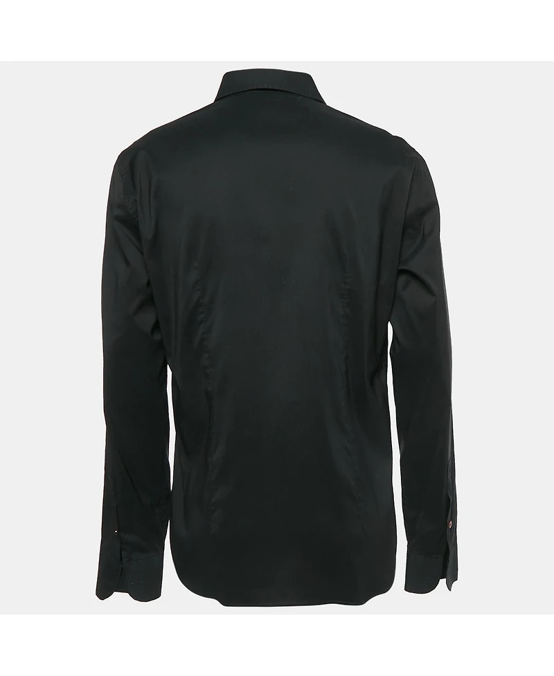 Pre-Owned Love Moschino Men's Cotton Button Front Shirt