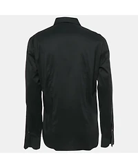 Pre-Owned Love Moschino Men's Cotton Button Front Shirt