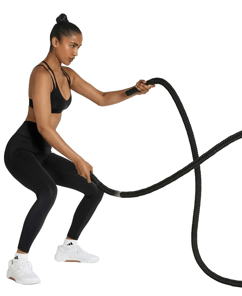 adidas Women's Optime Workout Strappy Light Support Training Bra