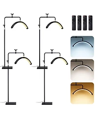 Byootique 28" Half Moon Light with Phone Holder Lash Lamp Eyelash Extension 4 Pack