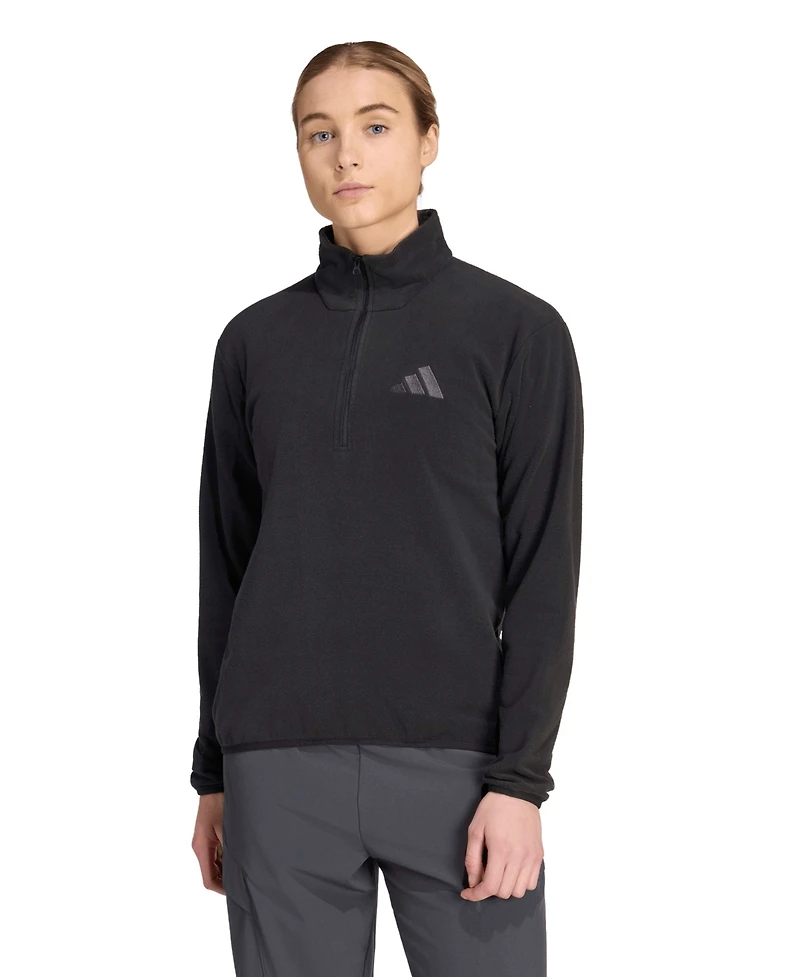 adidas Women's Terrex Multi Essentials Half-Zip Fleece Jacket