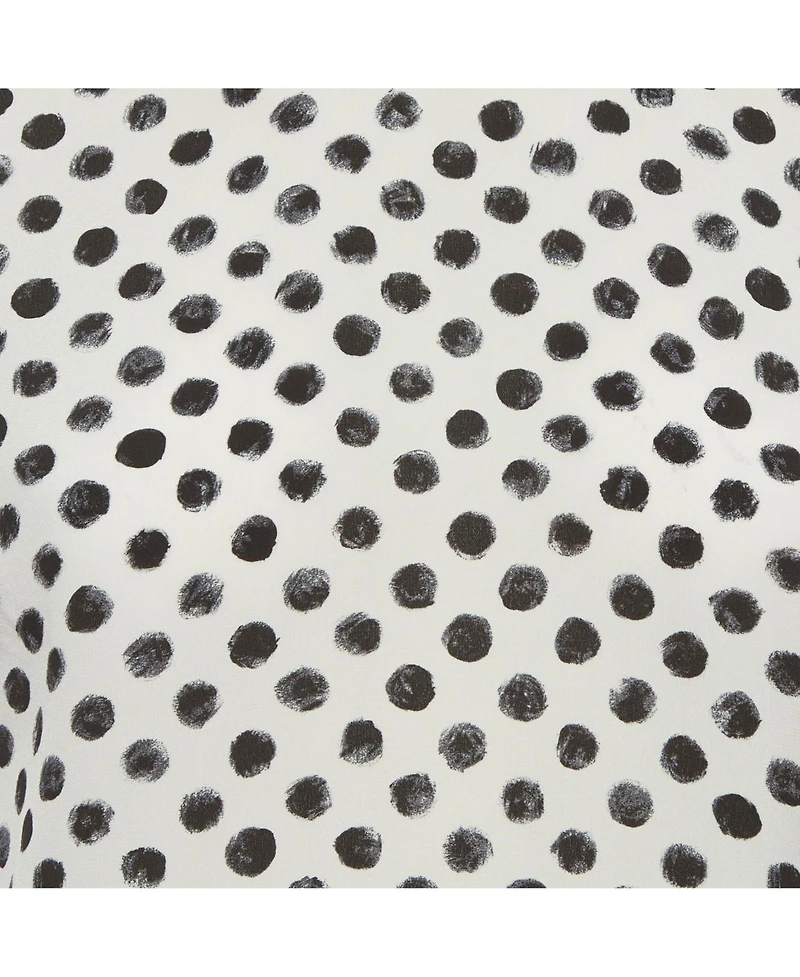 Pre-Owned Dolce & Gabbana Women's Polka Dots Silk Top