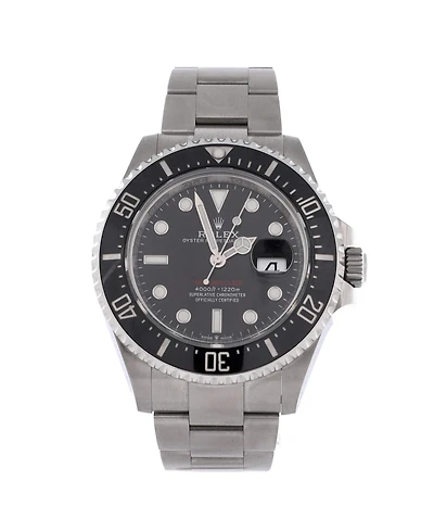 Pre-Owned Rolex Oyster Perpetual Sea-Dweller Automatic Watch in Stainless Steel and Cerachrom 43mm
