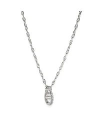 Pre-Owned HERMES Farandole Pendant in 18K White Gold 0.45 Ctw