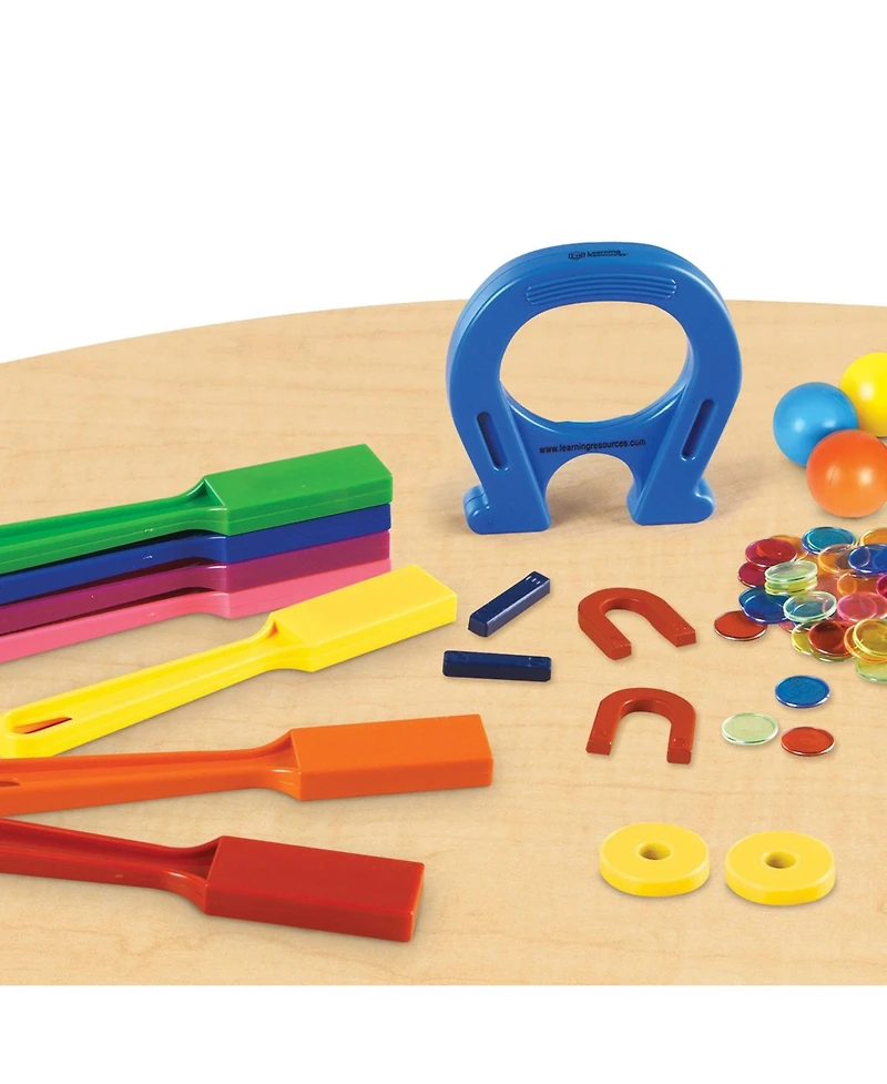 Learning Resources Super Magnet Lab - 119 Pieces