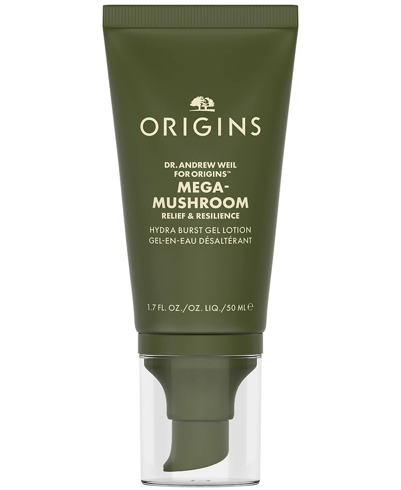 Origins Dr. Andrew Weil for Origins Mega-Mushroom Relief & Resilience Hydra Burst Gel Lotion, 1.7 oz.