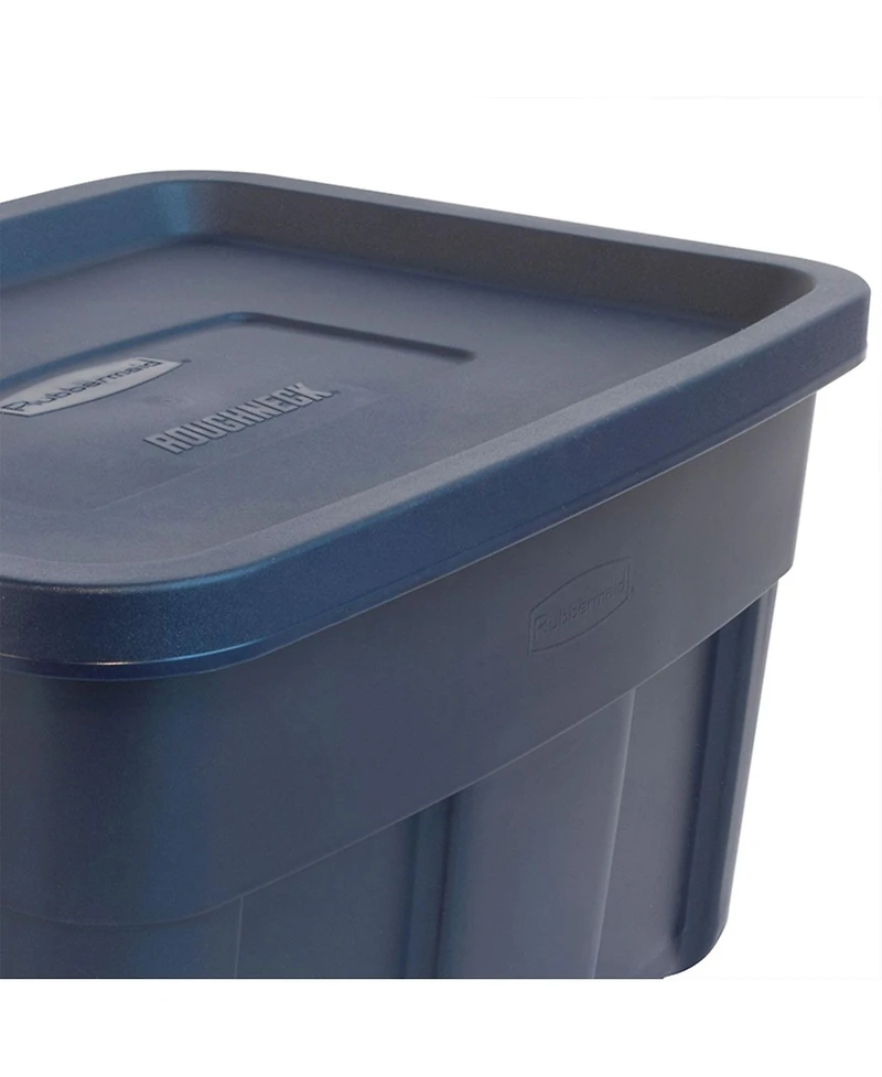 Rubbermaid Roughneck 31 Gallon Storage Box Tote (3 Pack)