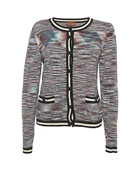 Pre-Owned Missoni Women's Striped Stretch Knit Cardigan
