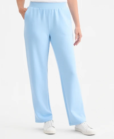 Style & Co Petite Mid-Rise Relaxed Pants, Macy's Exclusive
