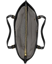Champs Leather Travel Tote Bag