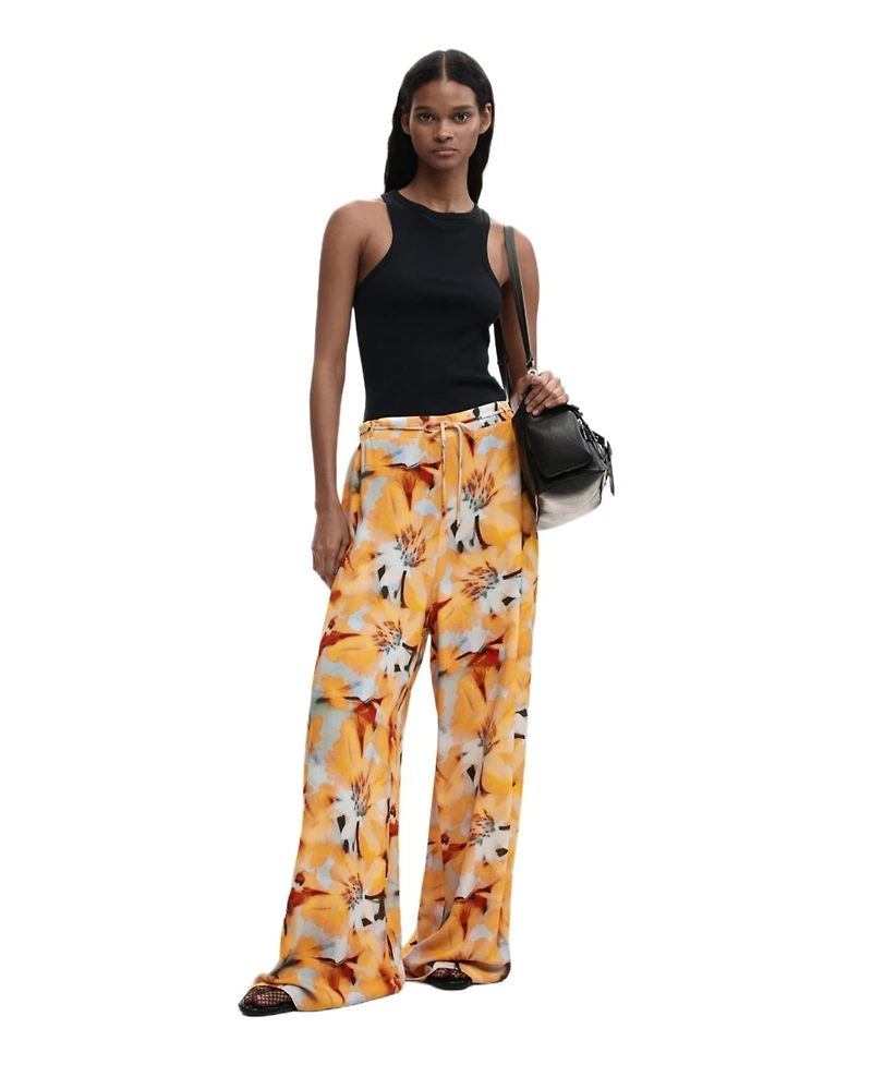 Desigual Women's Flowy floral trousers