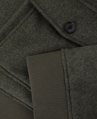 Reiss Men's Hadley Wool-Blend Funnel-Neck Bomber Jacket