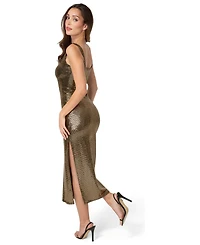 Bebe Women's Disco Dot Tank Dress