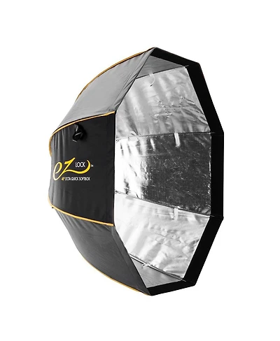 Glow 48 inch Ez Lock Octa Quick Xl Bowens Softbox, Bundle with 9.5 inch Air Cushioned Light Stand