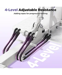 Fed Fitness Squat Machine for Women, Adjustable Glute Trainer, 400LBS Home Gym Equipment