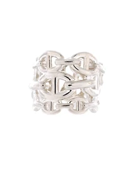 Pre-Owned HERMES Chaine d'Ancre Enchainee Ring