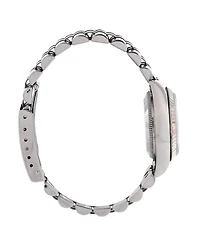 Pre-Owned Rolex Oyster Perpetual Datejust Automatic Watch in Stainless Steel and White Gold with Diamond Markers 26mm
