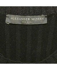 Pre-Owned Alexander Mcqueen Women's Rib Knit Skirt Set
