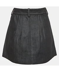 Pre-Owned Balenciaga Women's Denim Mini Skirt