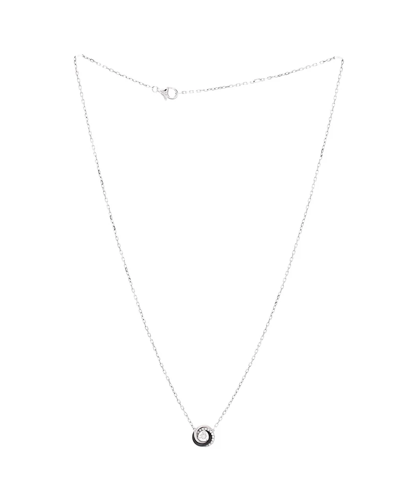 Pre-Owned Cartier Trinity Diamond Pendant Necklace