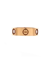 Pre-Owned Cartier Love 3 Diamonds Band Ring