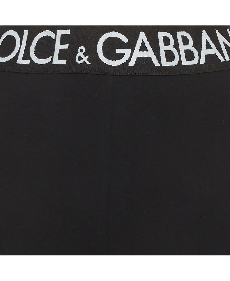 Pre-Owned Dolce & Gabbana Women's Logo Band Jersey Leggings