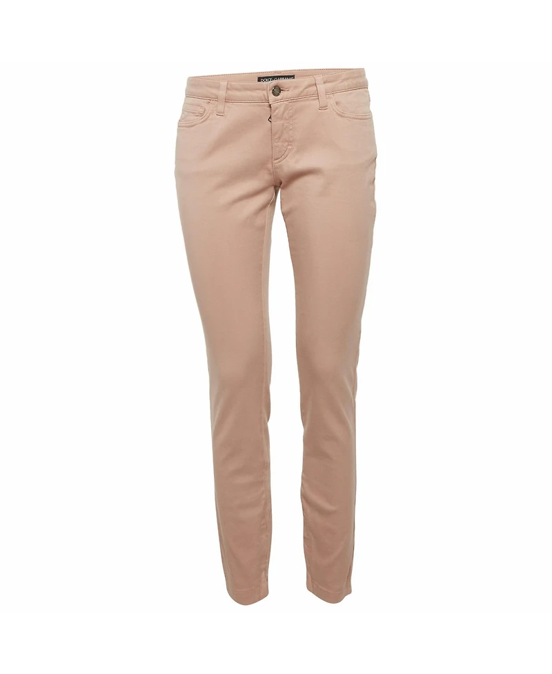 Pre-Owned Dolce & Gabbana Women's Denim Mid Rise Jeans