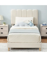 gaomon Twin Upholstered Bed