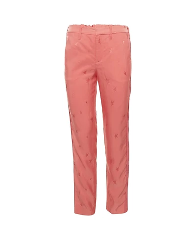 Pre-Owned Zadig & Voltaire Women's Deluxe Satin Pomelo Star Deluxe Pant