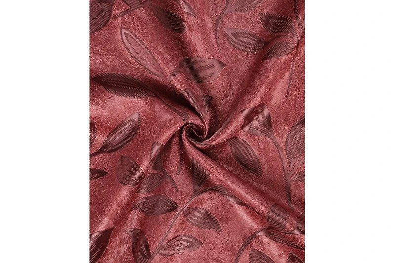 Superior Leaves Machine Washable Room Darkening Blackout Curtains