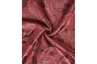 Superior Leaves Machine Washable Room Darkening Blackout Curtains