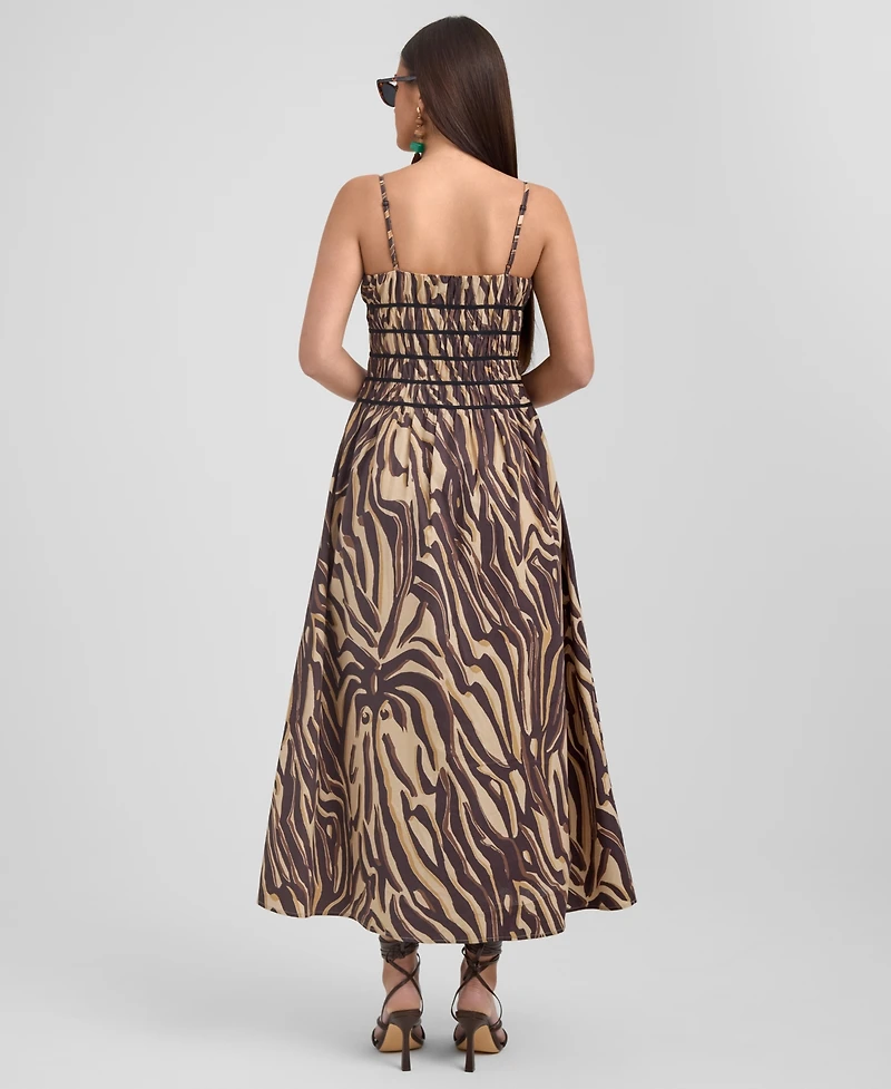 Rachel Roy Women's Square Neck Maxi Dress