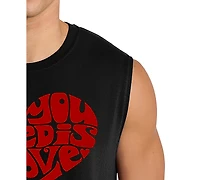 La Pop Art Men's Crewneck Tank Top