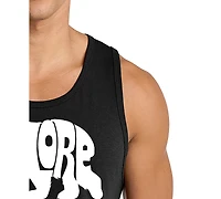 La Pop Art Men's Explore Word Graphic Tank Top