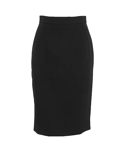 Pre-Owned Dolce & Gabbana Women's Crepe Pencil Skirt