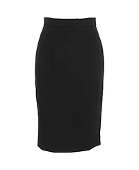 Pre-Owned Dolce & Gabbana Women's Crepe Pencil Skirt